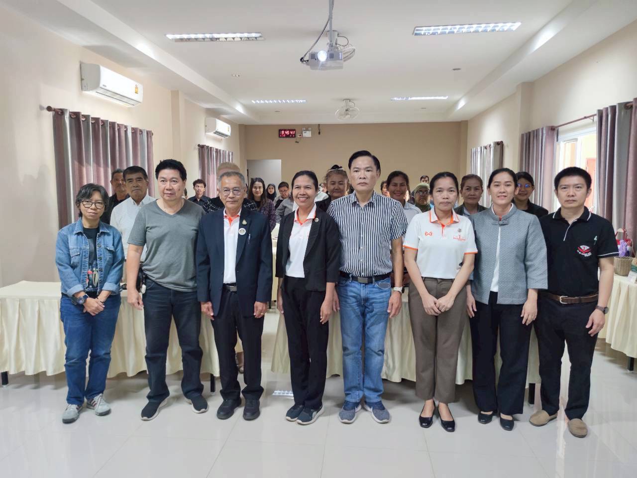 สพอ.เมืองสระแก้ว เข้าร่วมโครงการพัฒนาผลิตภัณฑ์ OTOP กลุ่มปรับตัวสู่การพัฒนา (Quadrant D) ให้มีคุณภาพมาตรฐาน 