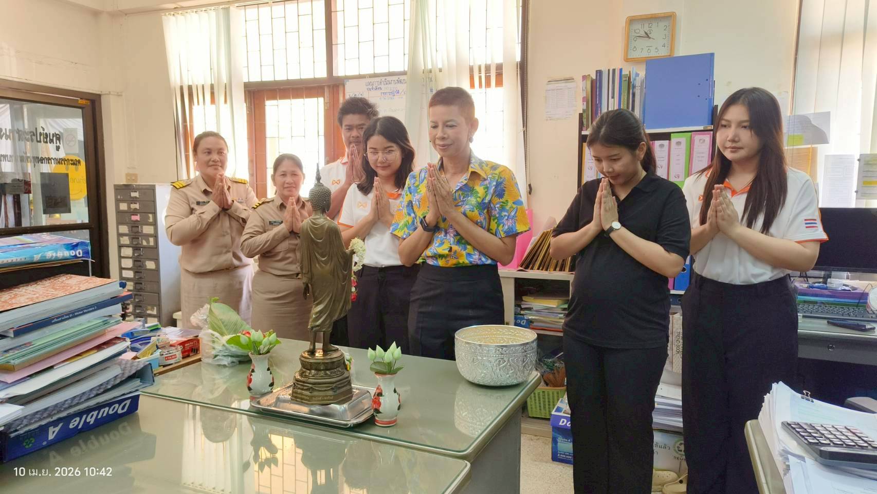 สพอ.เมืองสระแก้ว สืบสานประเพณีไทย เนื่องในเทศกาลสงกรานต์ ประจำปี พ.ศ.2569