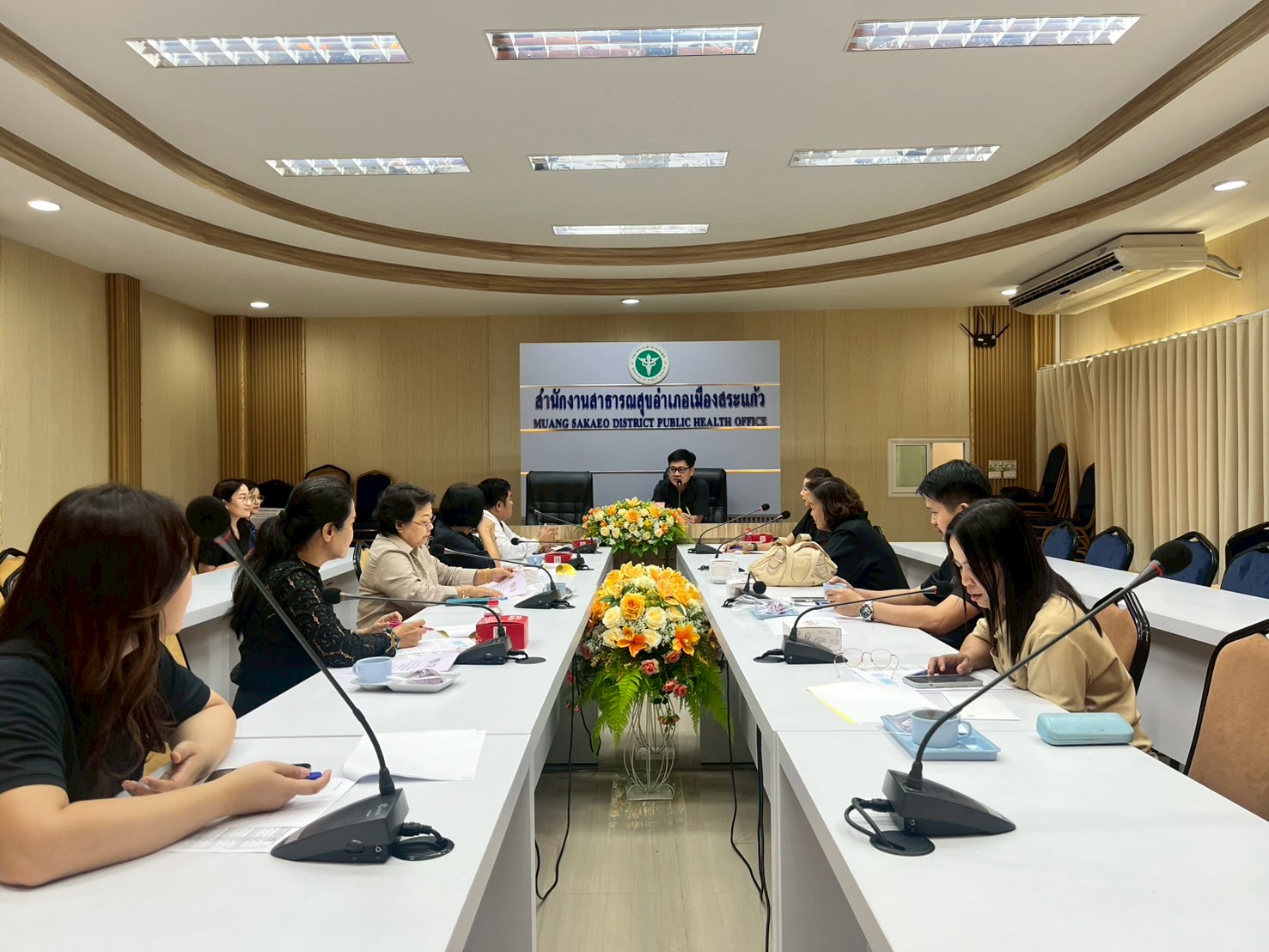 สพอ.เมืองสระแก้ว ประชุมคณะอนุกรรมการกลั่นกรองและติดตามการดำเนินงานกองทุนพัฒนาบทบาทสตรีอำเภอเมืองสระแก้ว ครั้งที่ 5/2569